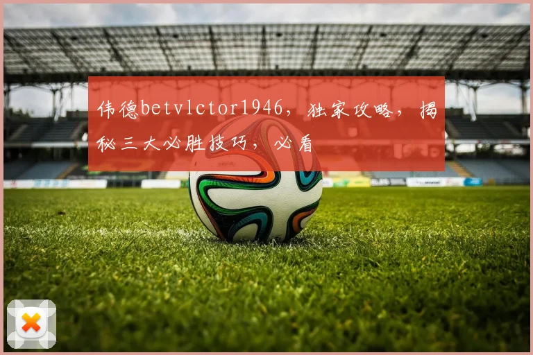 伟德betvlctor1946，独家攻略，揭秘三大必胜技巧，必看